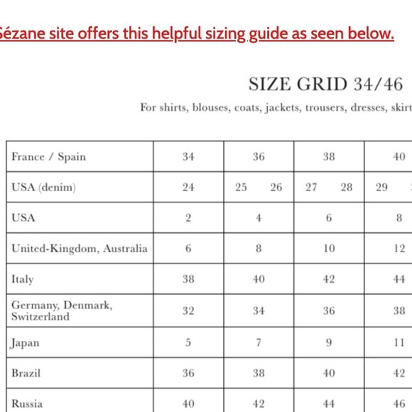 Sezane Tapered Denim Trouser Jeans High Waisted Hemmed - Picture 11 of 12